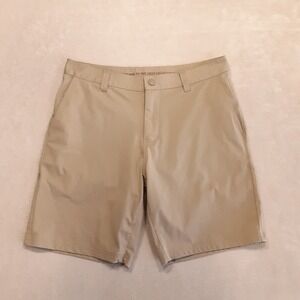 Rhone Mens Commuter Shorts Sz.31 Khaki Colorway 8" Inseam Style# 100273